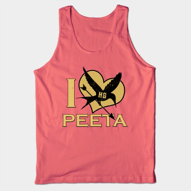 I Heart Peeta Tank Top by TheHookshot